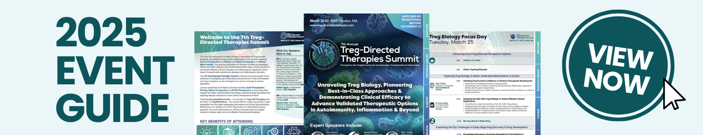 Treg directed therapeutics full event guide