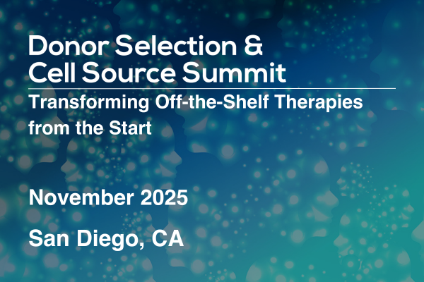 16 59831 - 3rd Donor Selection & Cell Source Summit